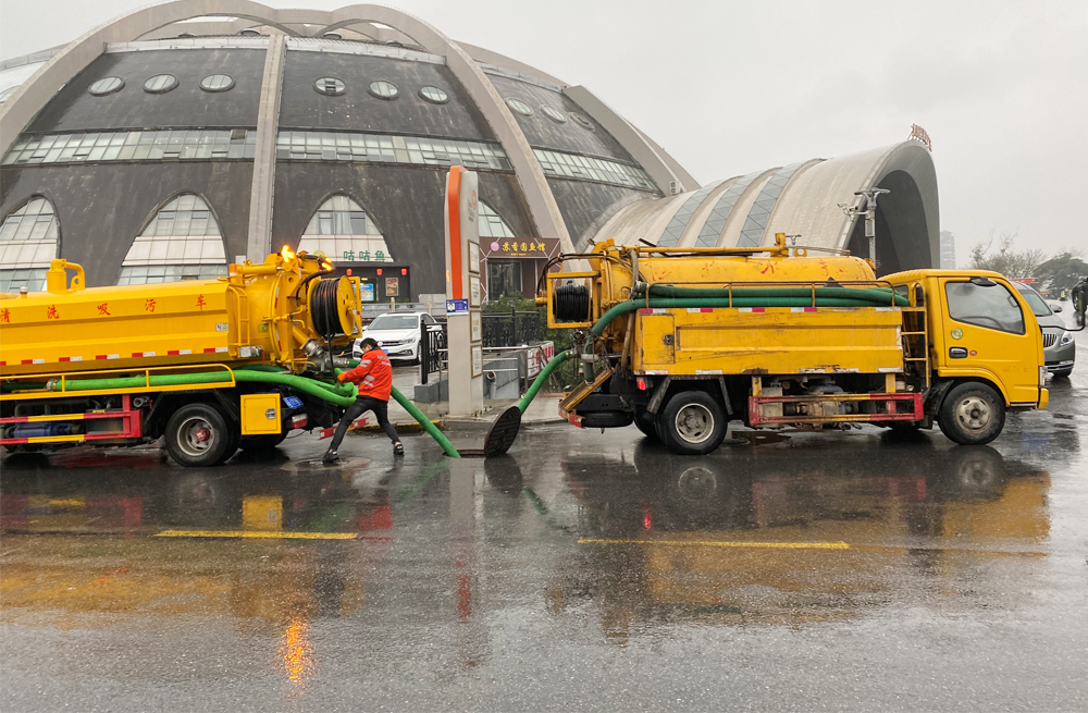 271古林商场管道清淤